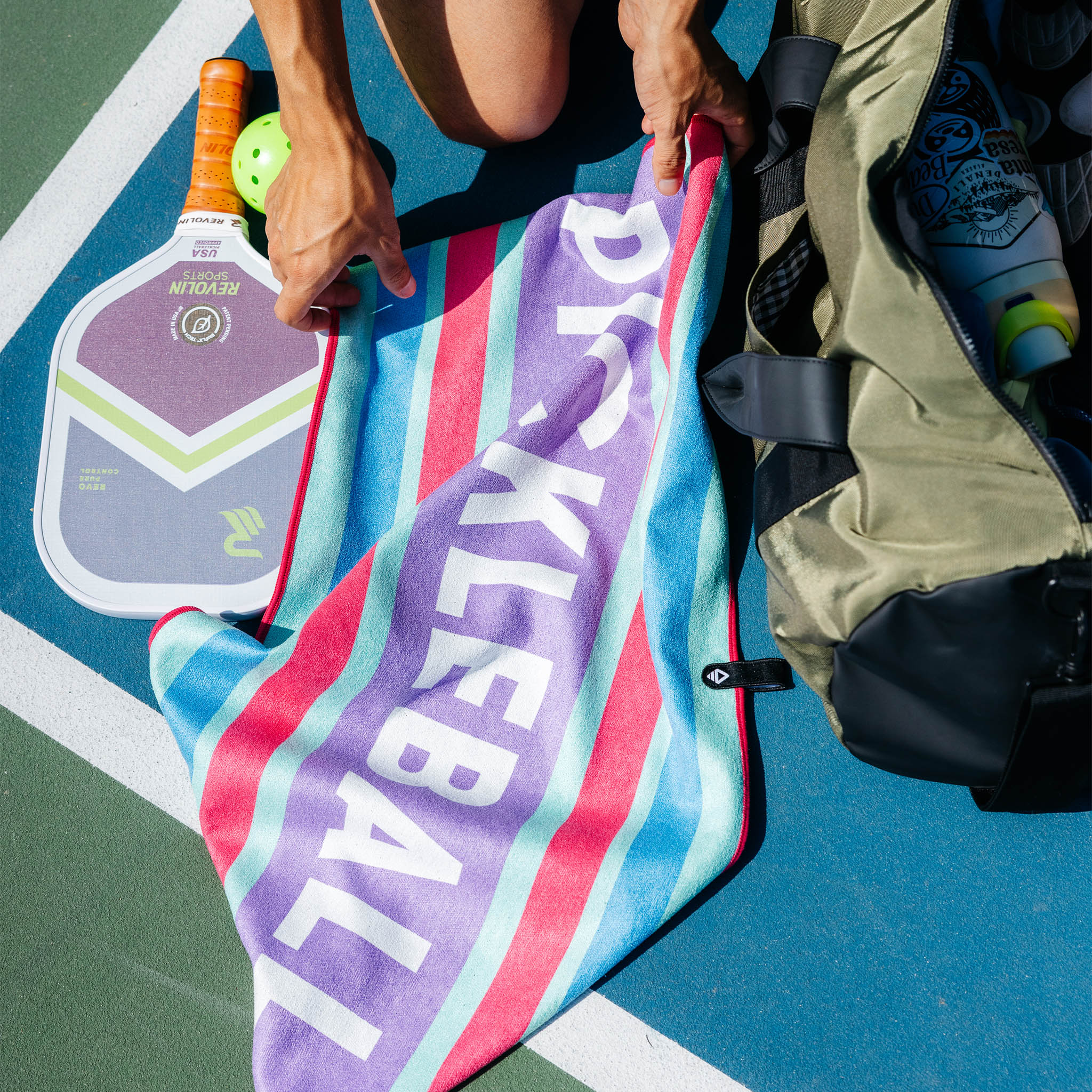 Nomadix Pickleball Towel: Pickleball Multi