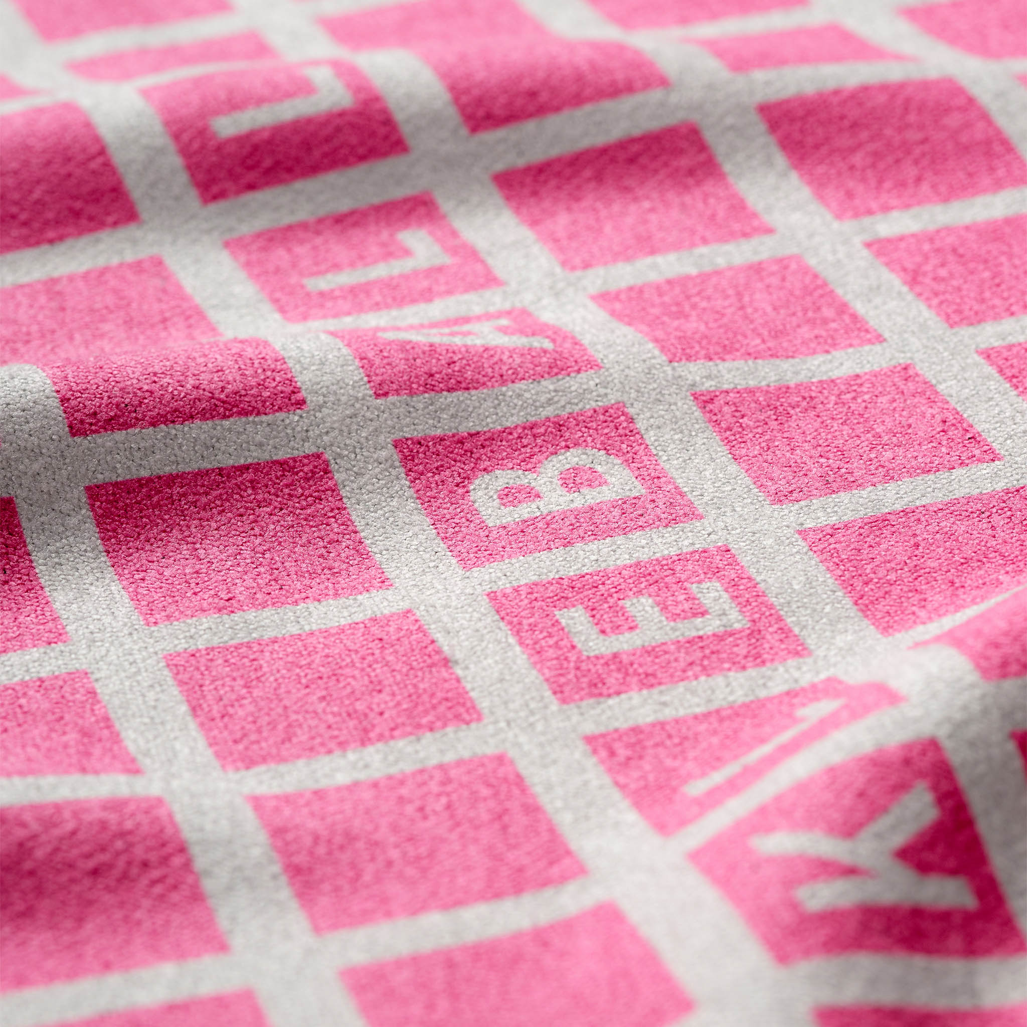 Nomadix Pickleball Towel: Pickleball Net Pink
