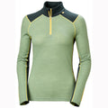 Helly Hansen Women's LIFA® Merino Midweight Half-Zip Base Layer - Jade 2.0