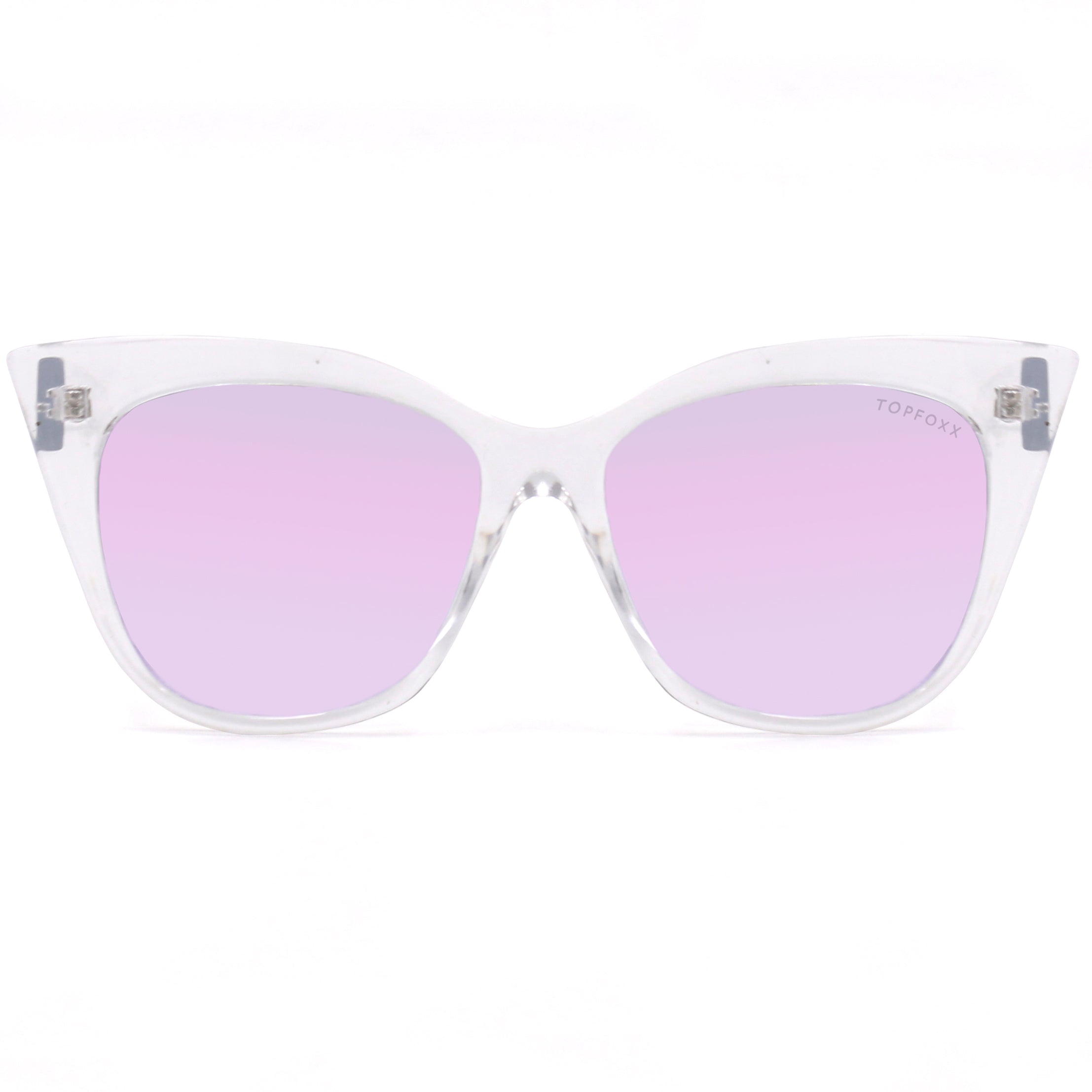 Venice Cateye - Clear Purple Prescription