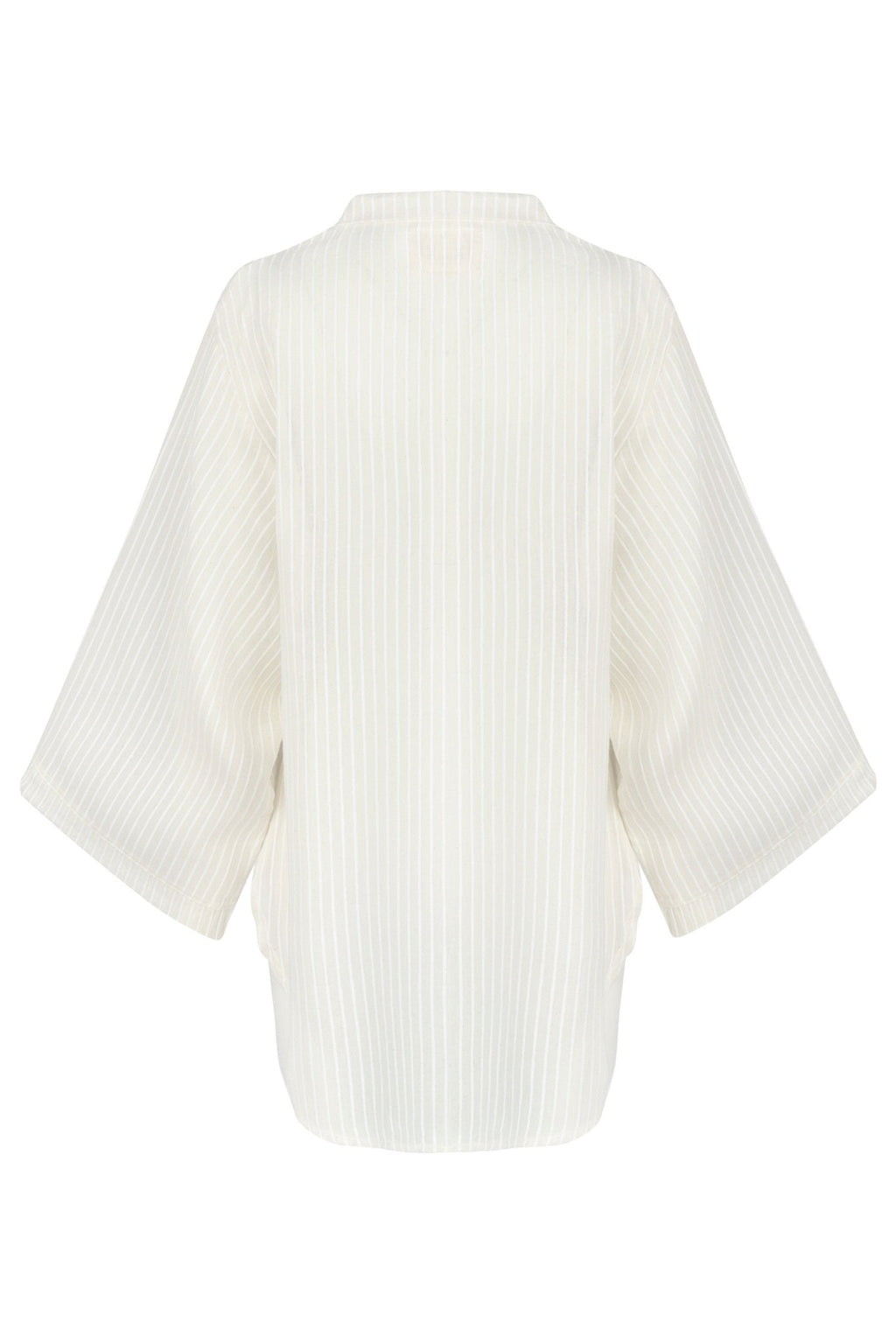 The Handloom Sade Top White Stripes