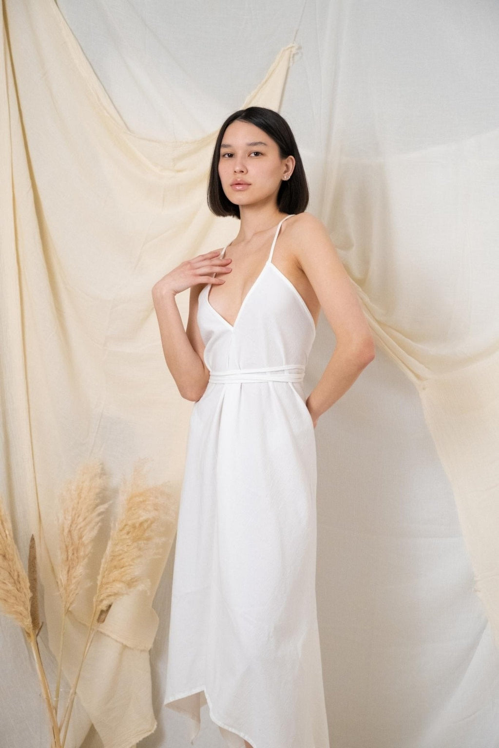 Sage Maxi Dress - White