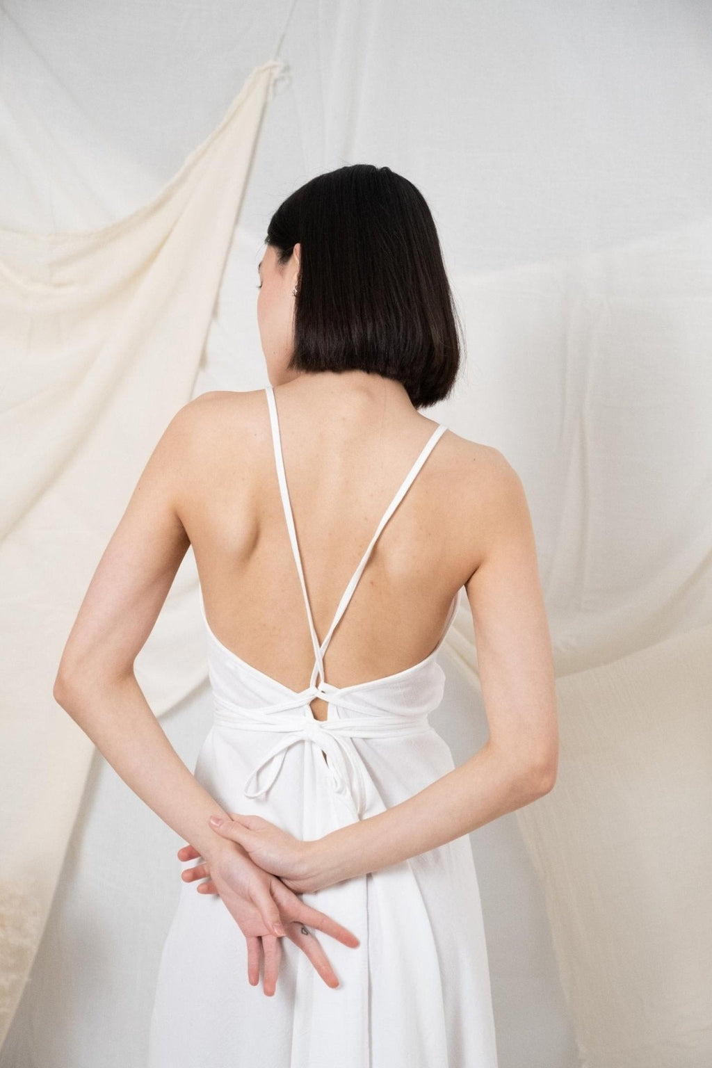 Sage Maxi Dress - White