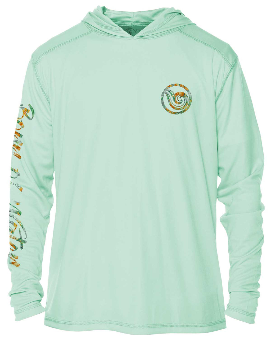 Tropical Hammerhead Shark Scuba Diving UV UV/UPF 50+ Long Sleeve Hoodie