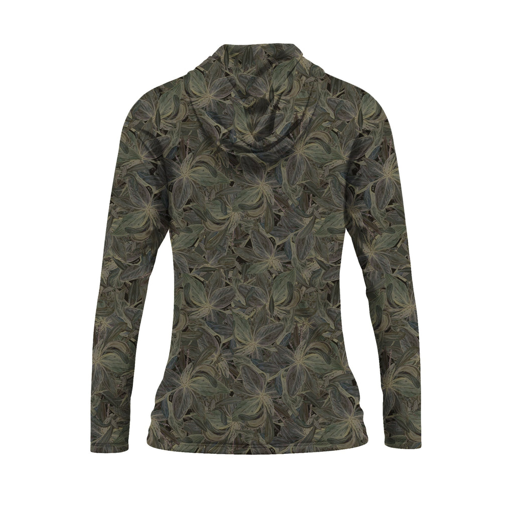 Mangrove Camo Sport Tec Hooded Long Sleeve – Women's