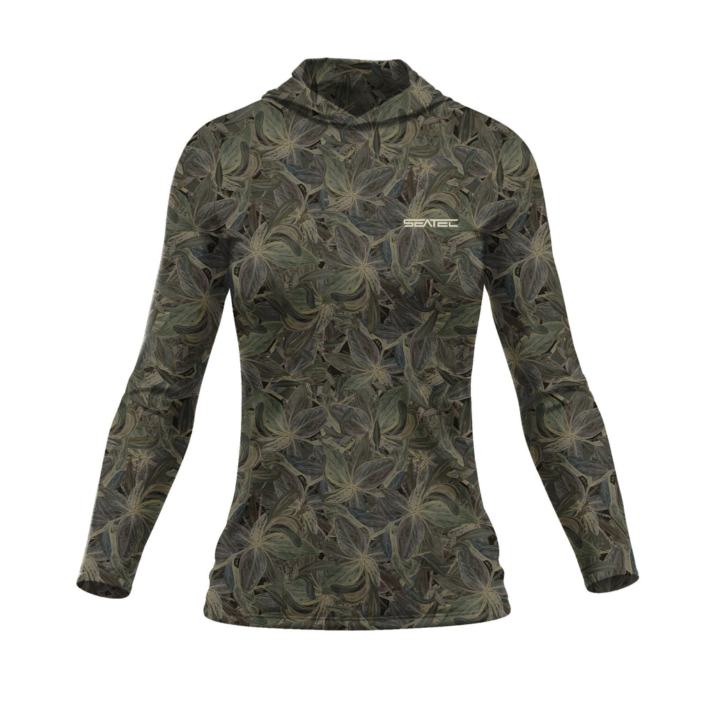 Mangrove Camo Sport Tec Hooded Long Sleeve – Women's