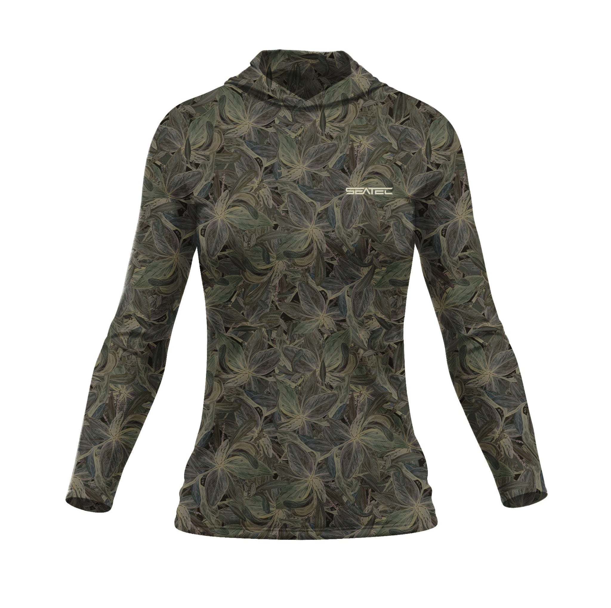 Mangrove Camo Sport Tec Hooded Long Sleeve – Women's