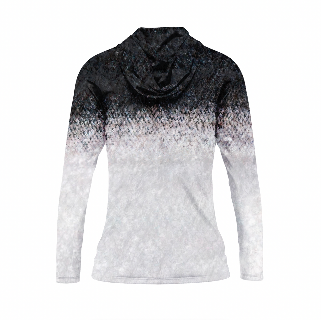 Salmon Sport Tec Hooded Long Sleeve – Women's