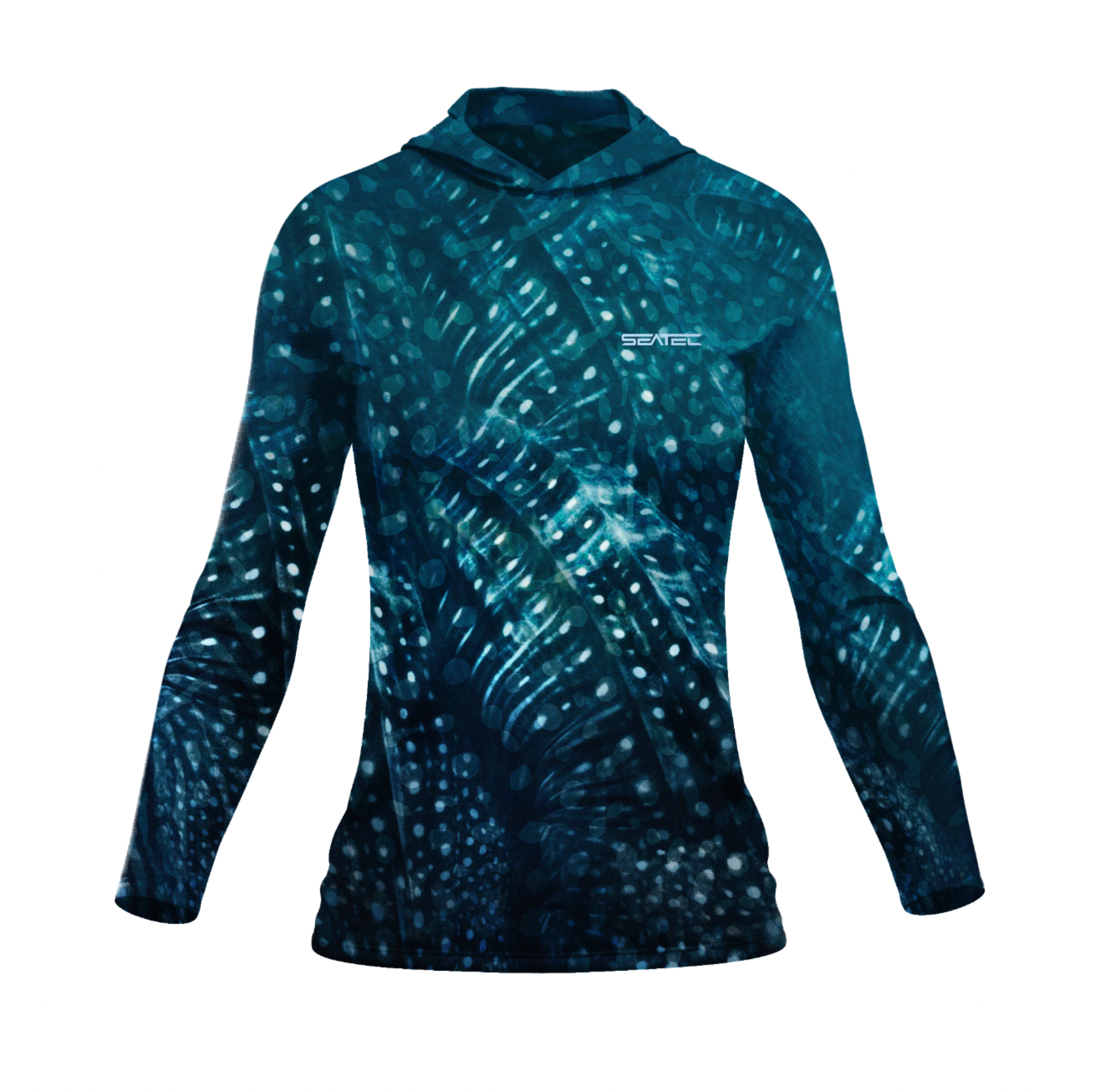 Whale Shark Sport Tec Hooded Long Sleeve – Women's
