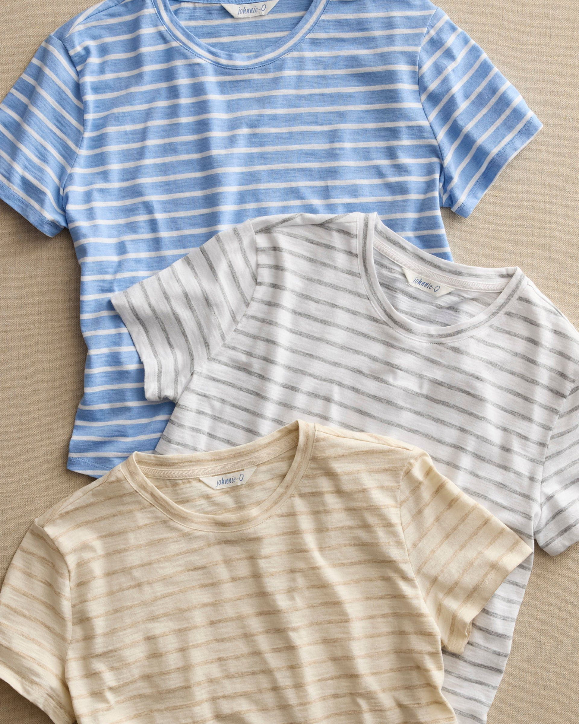 Johnnie-O Shoreline Striped T-Shirt