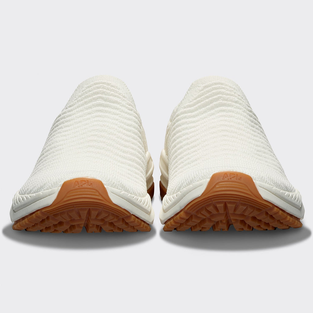APL Men’s TechLoom Traveler Slip-On Sneakers, Ivory / Tan