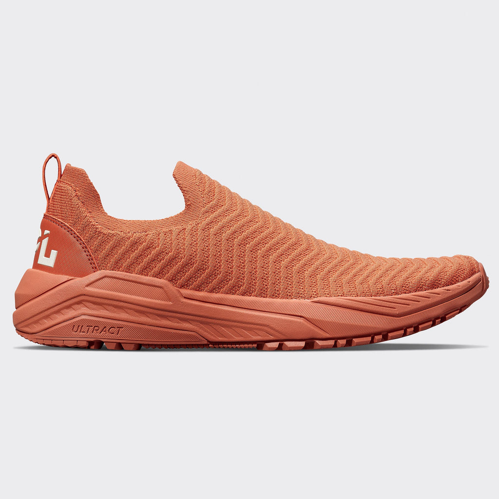 APL Men’s TechLoom Traveler Slip-On Sneakers, Rust / Ivory