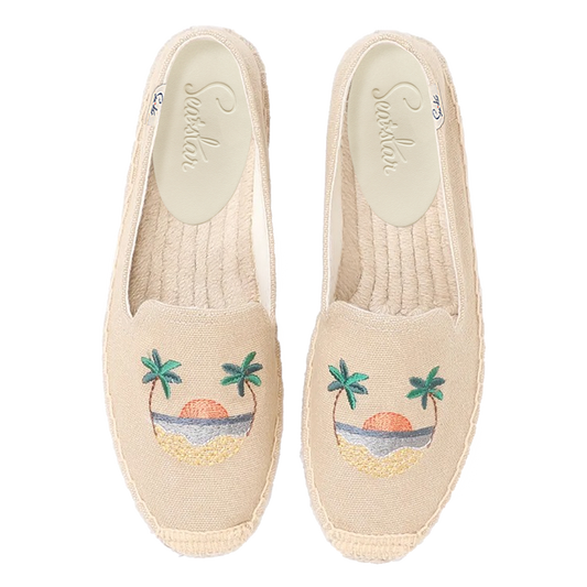 Sea Star Bayside Beach Club Espadrille Sunset Ivory