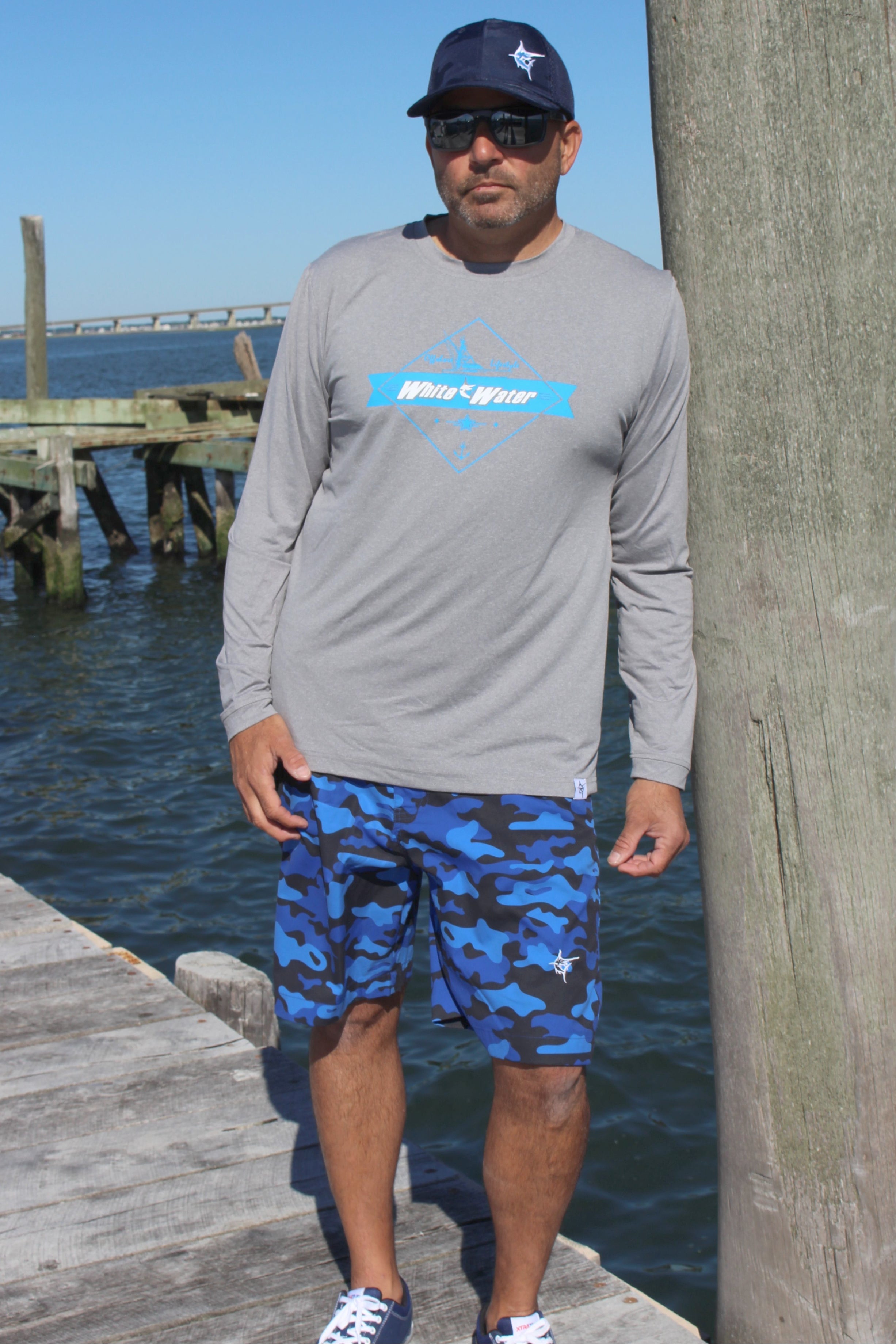 White Water Offshore Graphic Performance Tee