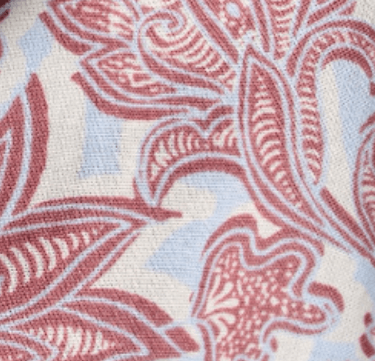 Johnnie-O Juliett Floral Cinch Waist Dress Ash Rose