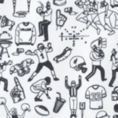 Johnnie-O Performance Jersey Jr. Polo - Tailgater 2.0 Print