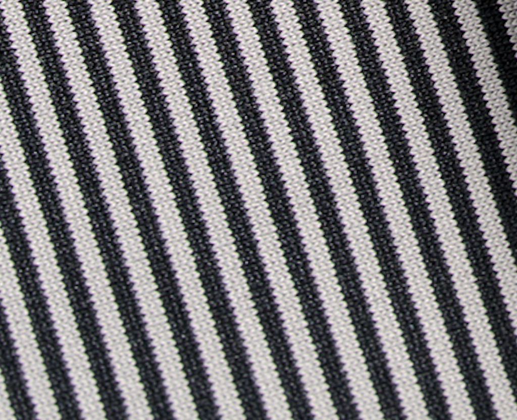 Johnnie-O Performance Jersey Polo - Lyndonn Stripe, Black Seal