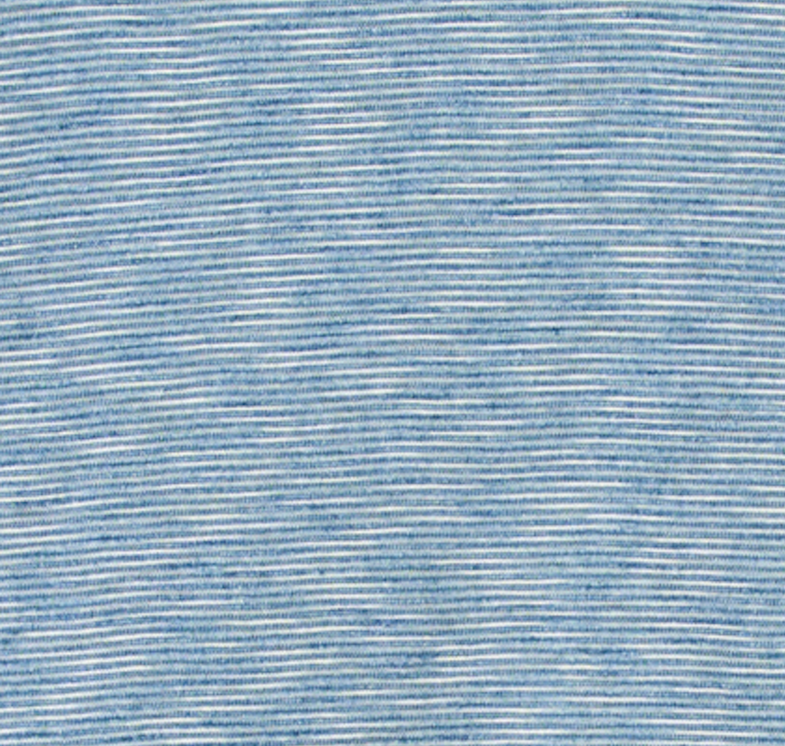 Johnnie-O Spurlin Indigo Jersey Crewneck Long Sleeve T-Shirt, Indigo