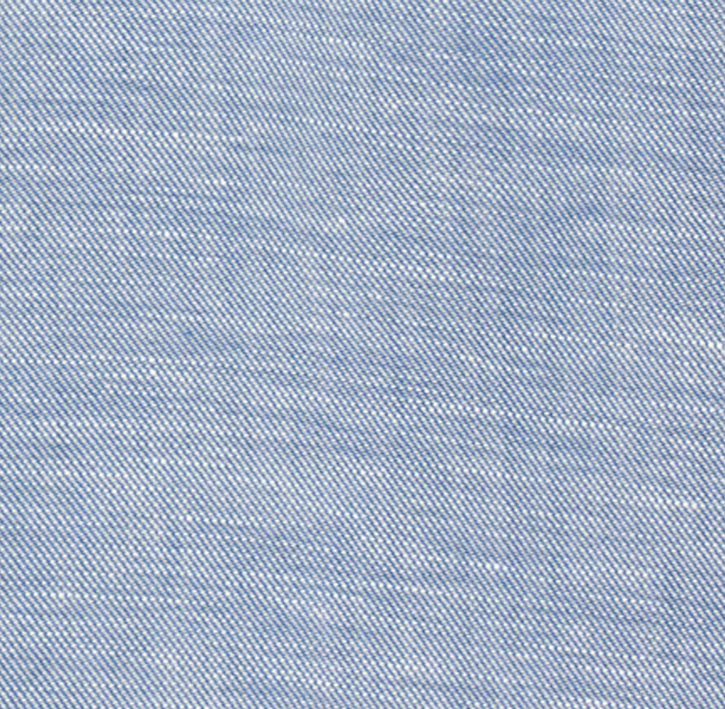 Johnnie-O Linen Blend Button Down Shirt - Chambray Solid, Laguna Blue