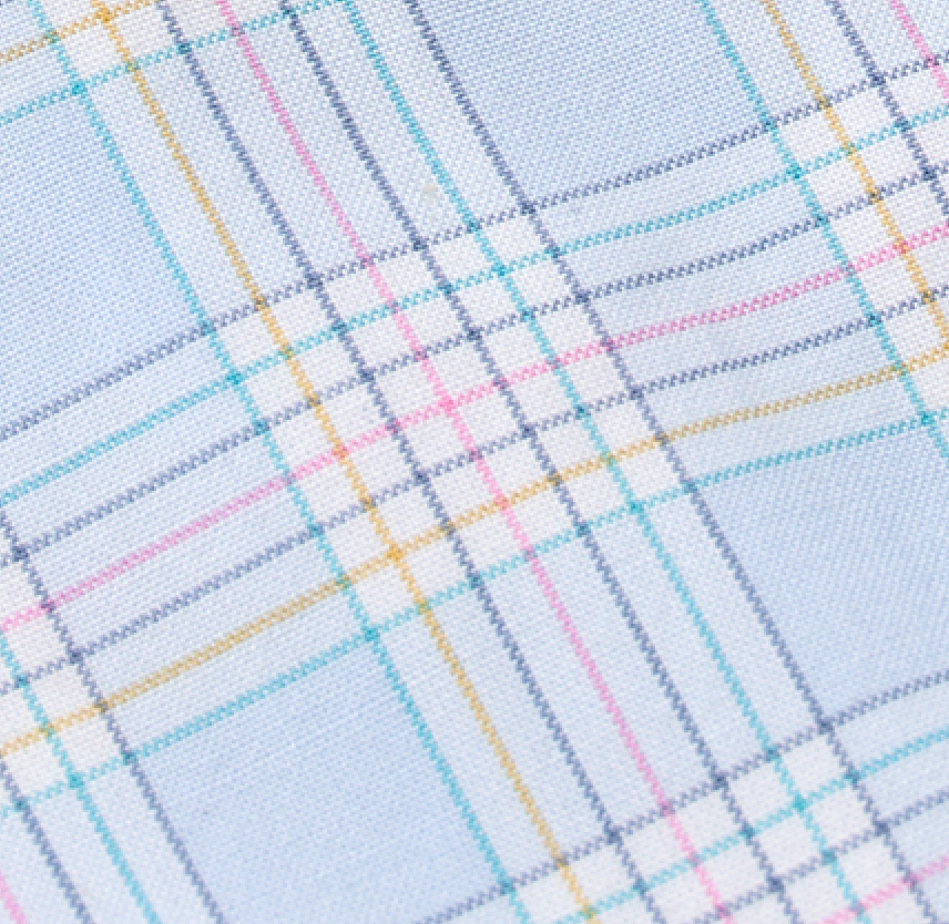Johnnie-O Cotton Button Down Shirt - Chadwick Pin Pane, Maliblu