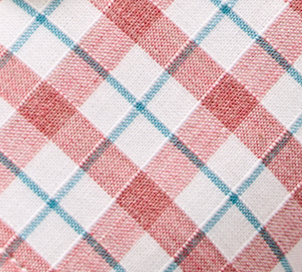 Johnnie-O Cotton Button Down Shirt - Trauber Tattersall, Malibu Red