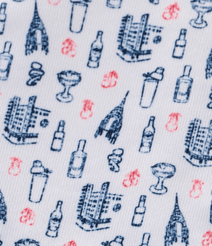 Johnnie-O Performance Jersey Polo - Manhatty