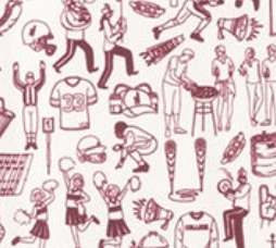 Johnnie-O Performance Jersey Jr. Polo - Tailgater 2.0 Print