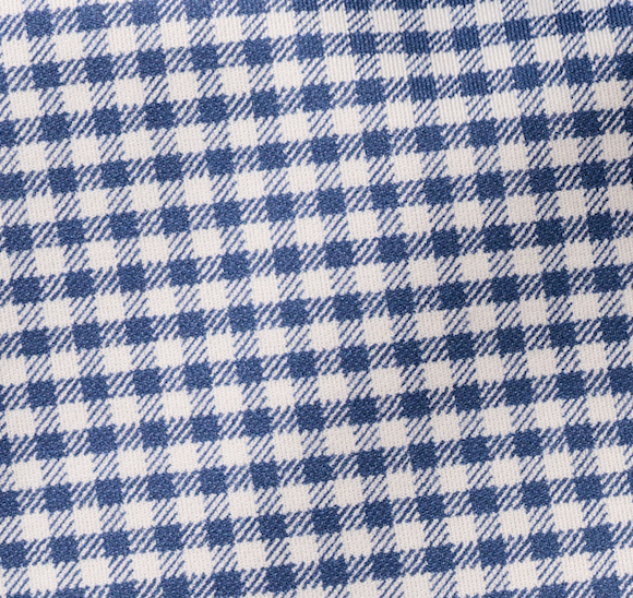 Johnnie-O Fine Pique Knit Button Down Shirt - Albro Check, Navy