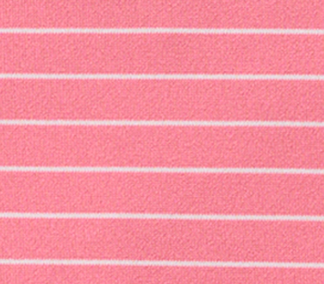 Johnnie-O Performance Jersey Polo - Beau Stripe, Pink Lemonade
