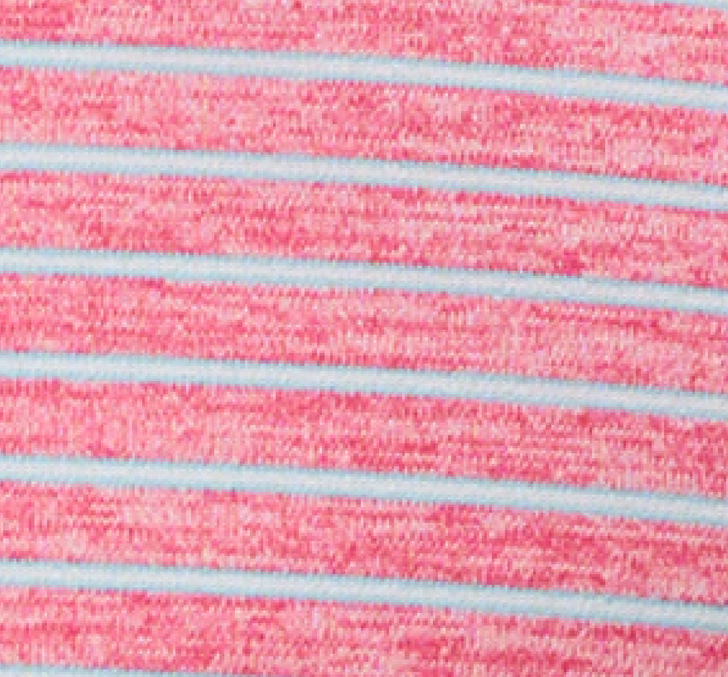 Johnnie-O Performance Jersey Polo - Michael Stripe, Punch