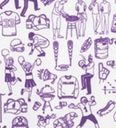 Johnnie-O Performance Jersey Jr. Polo - Tailgater 2.0 Print