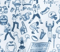 Johnnie-O Performance Jersey Jr. Polo - Tailgater 2.0 Print