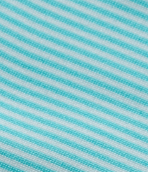Johnnie-O Performance Jersey Polo - Lyndonn Stripe, Gulf Blue