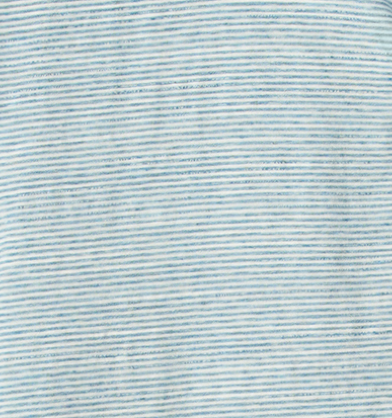 Johnnie-O Slub Cotton Blend Polo - Thatcher Stripe, Tropical