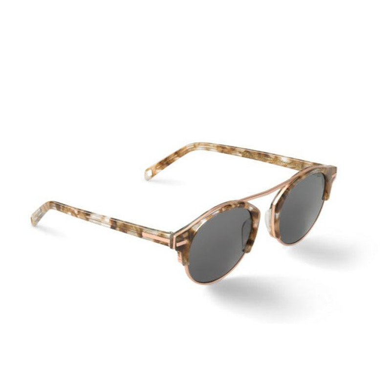 Bisous Sunglasses The Vintage Rose Gold Tortoise