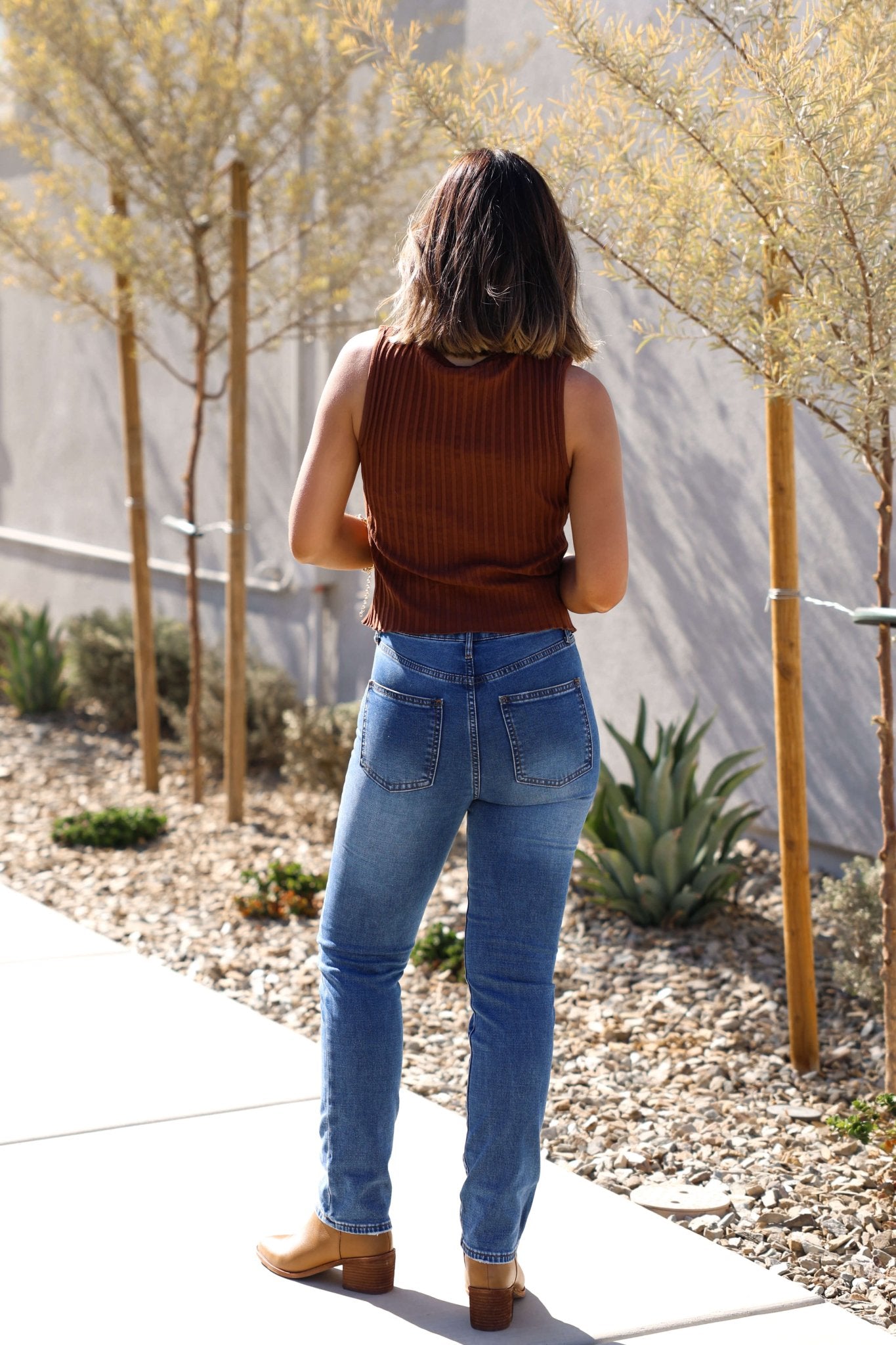 Thread & Supply Adrian Dark Wash Mid Rise Jeans - FINAL SALE
