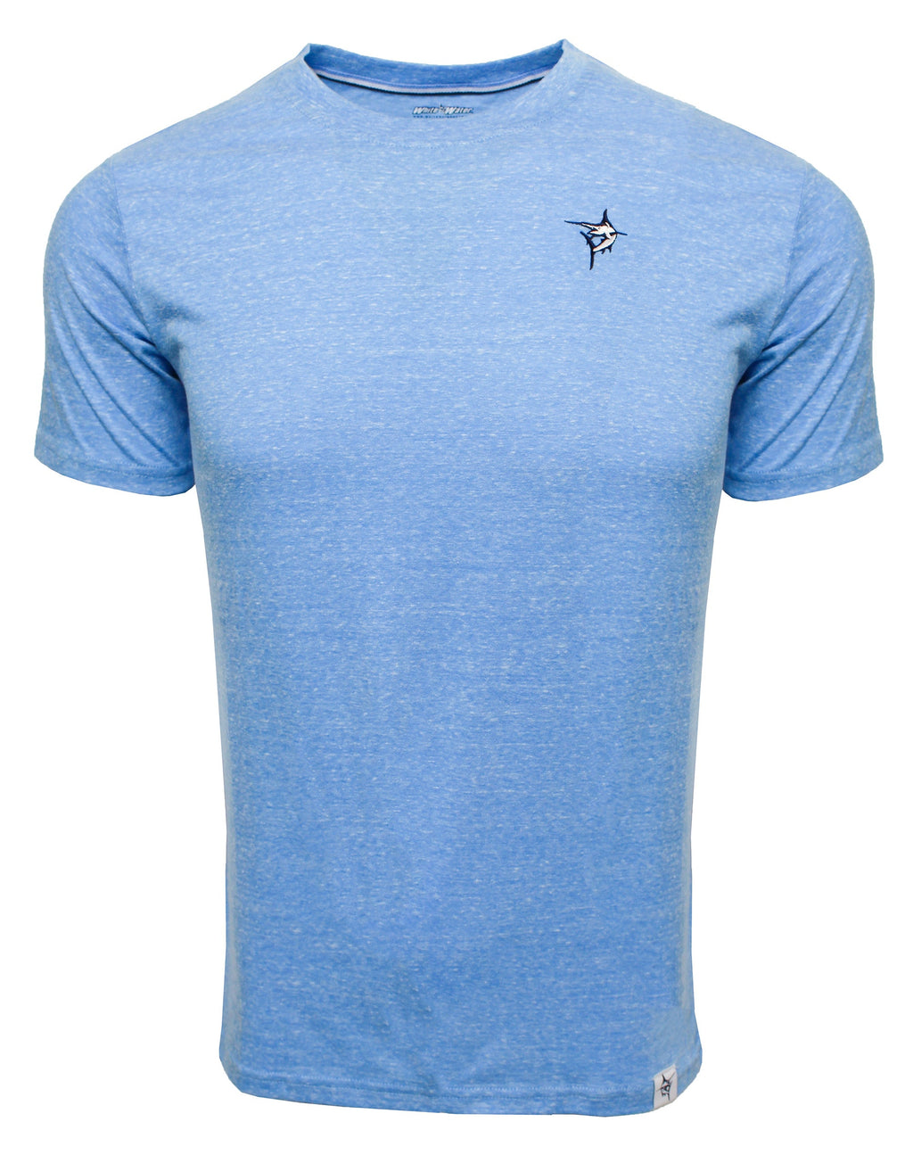 White Water Oasis SS Tee, Light Blue