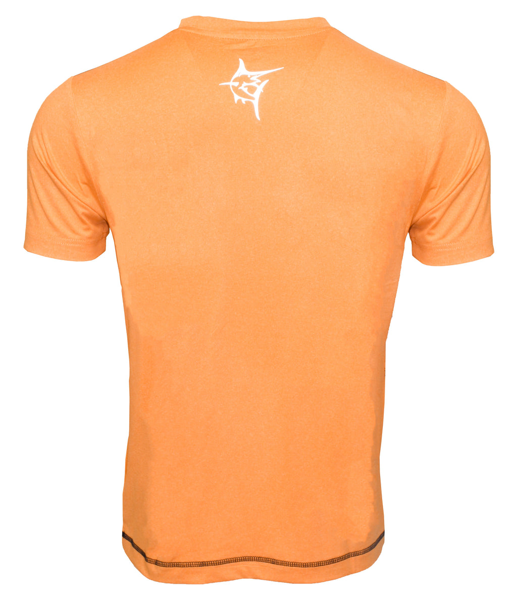 White Water Grander Short Sleeve Performance Tee,  Orange