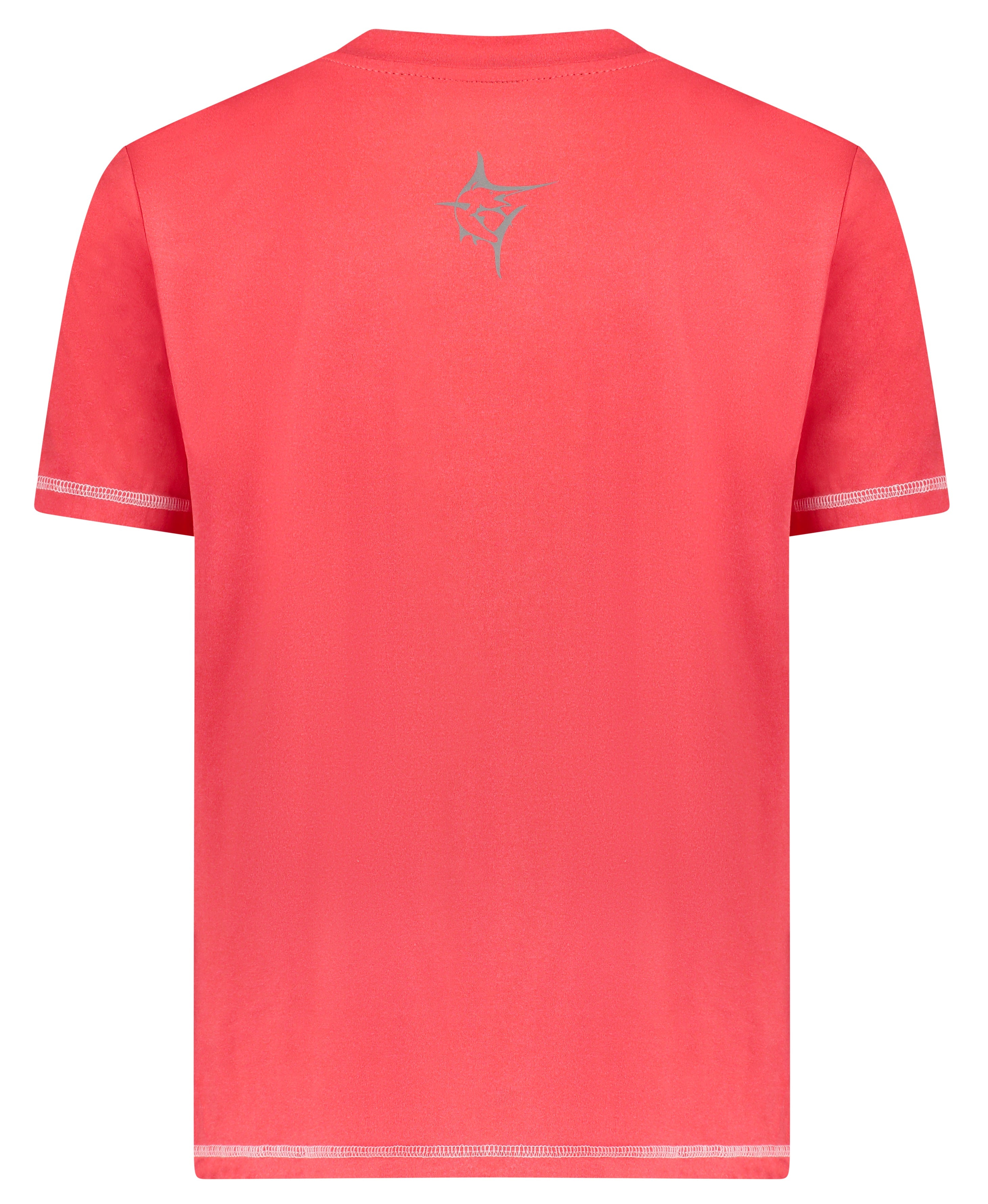 White Water Grander Short Sleeve Performance Tee, Red