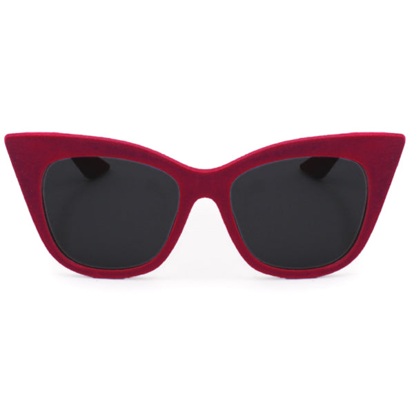 Venice Cateye - Red Velvet Prescription