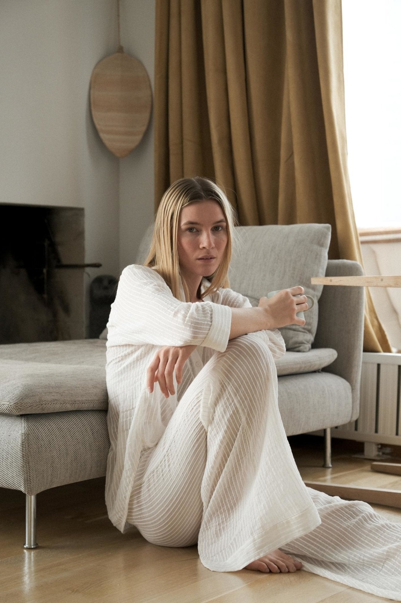 The Handloom Voyage Set White Stripes