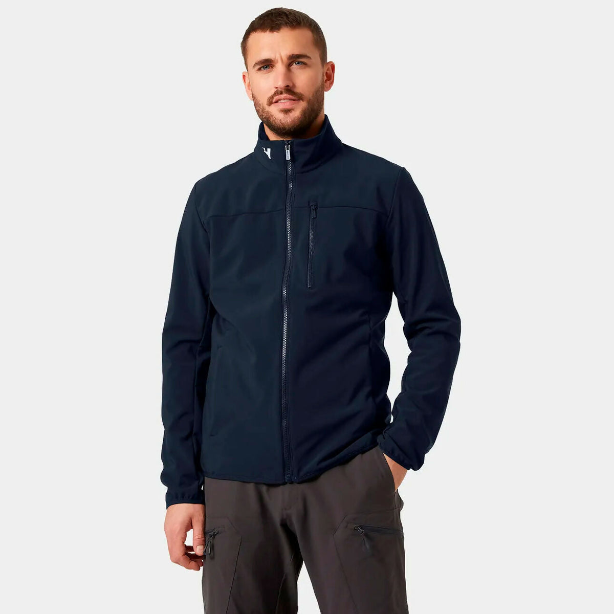 Helly Hansen Men's Crew Softshell Jacket 2.0 - Ebony