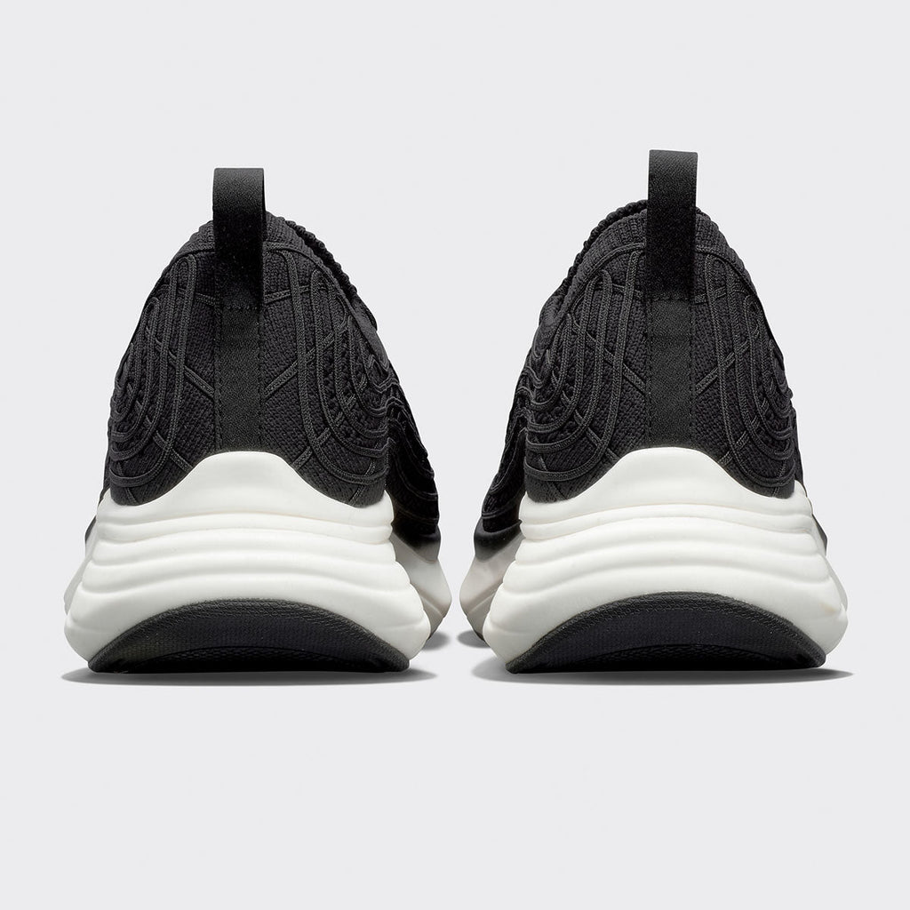 APL Men’s TechLoom Zipline Performance Running Shoes, Black / White