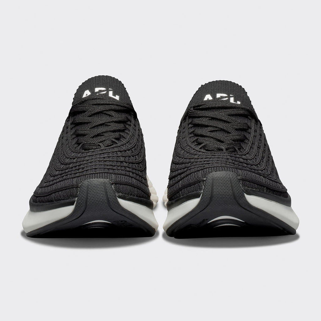 APL Women’s TechLoom Zipline Performance Running Shoes, Black / White