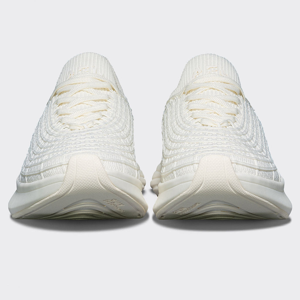 APL Men’s TechLoom Zipline Performance Running Shoes, Ivory